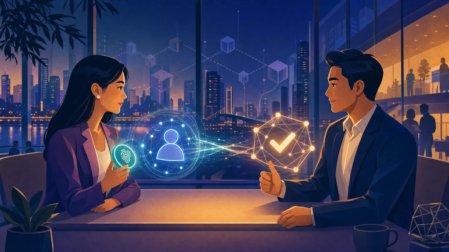 Một cá nhân chủ động chia sẻ thông tin đã được xác minh với bên tiếp nhận